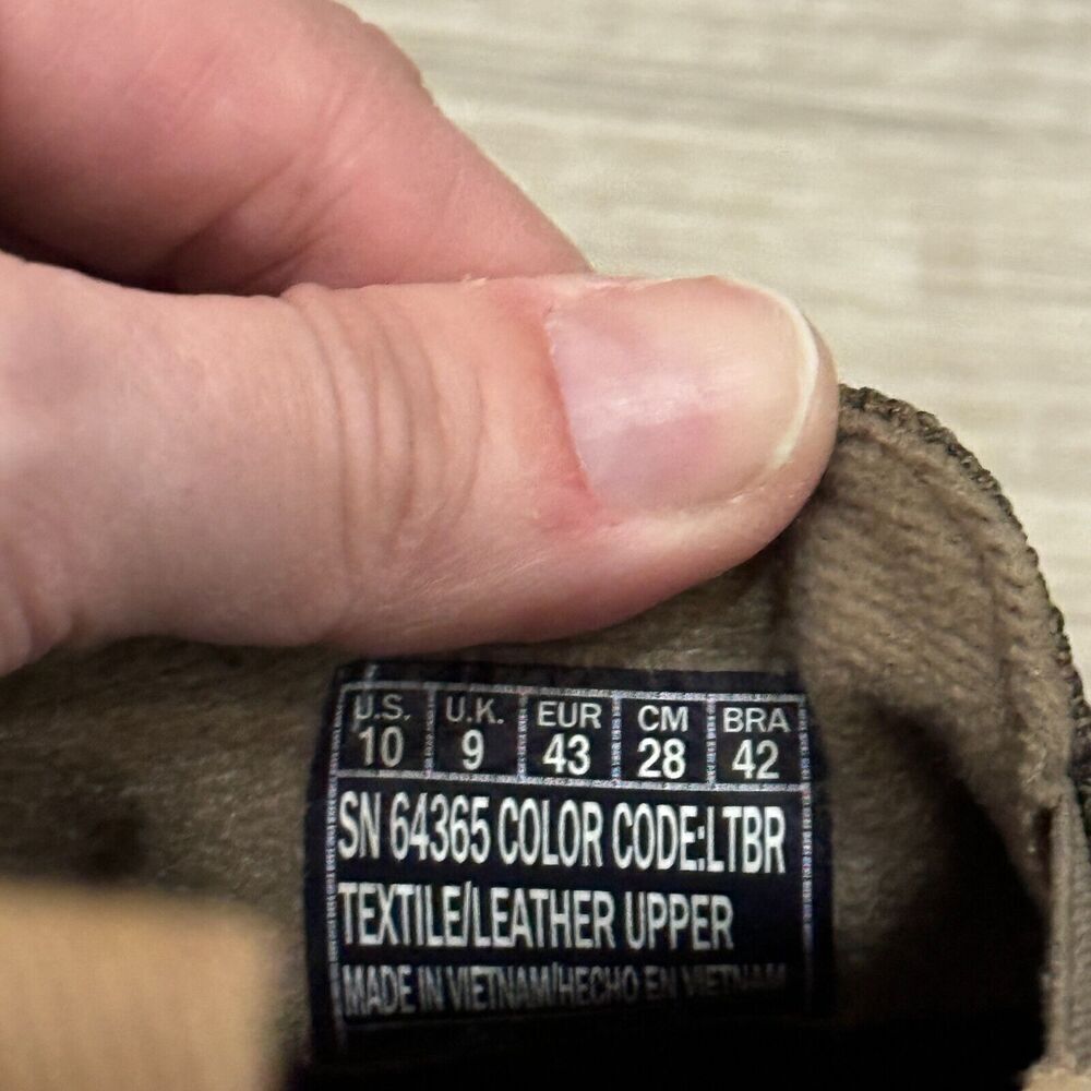 Skechers Superior Milford Sneakers Men's 10 Tan Relaxed Fit Slip-on Casual Shoes - Picture 9 of 10